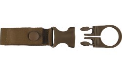 Bottle Holder coyote tan for belt and "MOLLE"-System