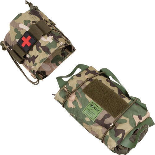 Pirmās palīdzības soma „Tactical IFAK", kamuflāžas