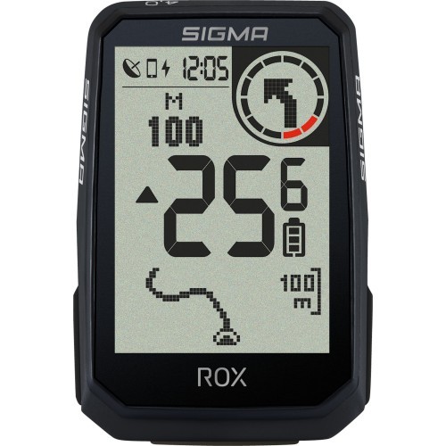 Velodators SIGMA ROX 4.0 Endurance GPS Black, sensoru komplekts