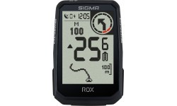 Велокомпьютер SIGMA ROX 4.0 Endurance GPS Black, комплект с датчиками