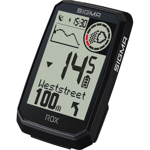Velodators SIGMA ROX 4.0 Endurance GPS Black, sensoru komplekts