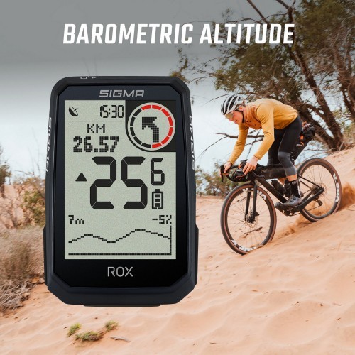 SIGMA ROX 4.0 Endurance GPS Black bike computer, sensor set