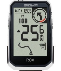 SIGMA ROX 4.0 Endurance GPS bike computer, White, Sensor Set