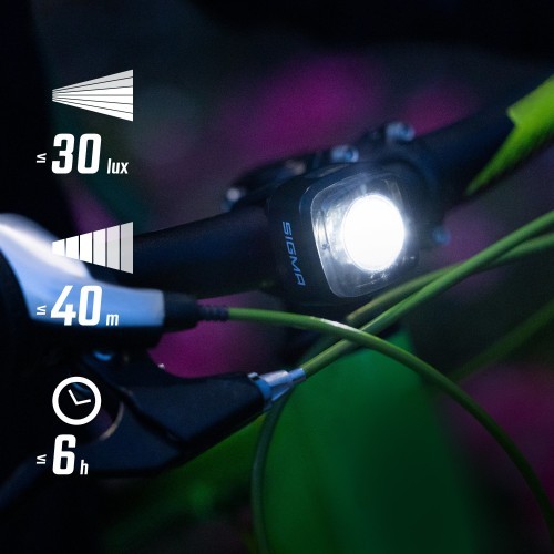 Apgaismojuma komplekts Sigma Aura Micro USB