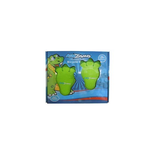Kidzamo Flamy Children's Bicycle Pedals 1/2" (green)