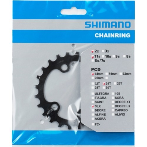Передняя звезда Shimano FC-M7000 24T-BB, SLX