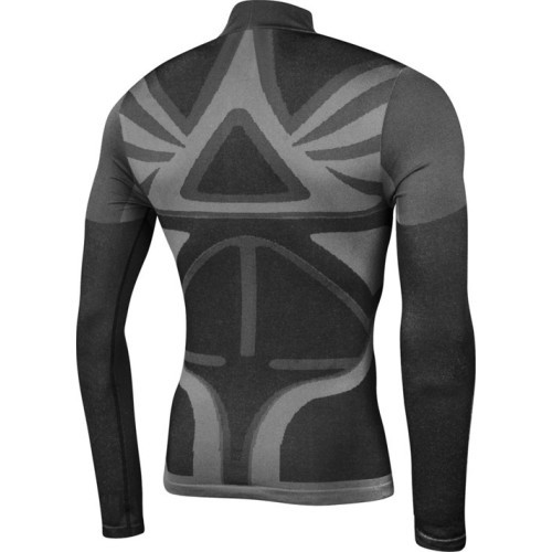 FORCE Snowstorm Thermal Base Layer Shirt, XS-S (black)
