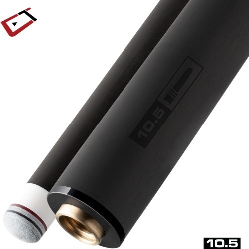Biljarda kija augšdaļa Cuetec Cynergy CT-15K Carbon, Uni-Loc, 10,5 mm