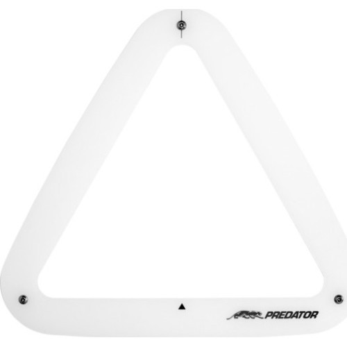 Бильярдный треугольник Predator Aerorack, белый, 57,2 мм