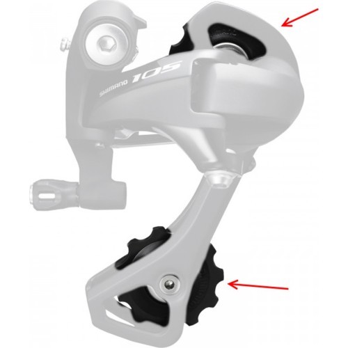 Aizmugurējā pārslēdzēja rullīši Shimano RD-5800 SS