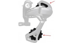 Aizmugurējā pārslēdzēja rullīši Shimano RD-5800 SS