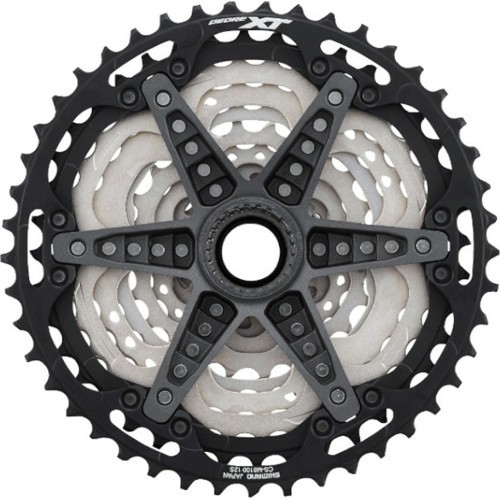Задняя кассета Shimano DEORE XT CS-M8100-12, 12 скоростей (10-45T)