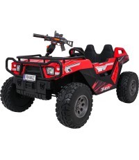 Elektromobilis Buggy Prospector 4x4 Strong, sarkans