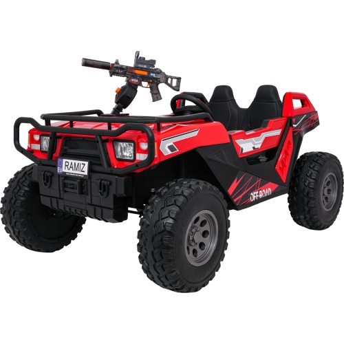 Elektromobilis Buggy Prospector 4x4 Strong, sarkans