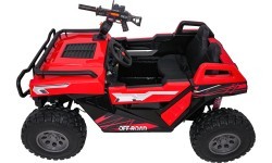 Elektromobilis Buggy Prospector 4x4 Strong, sarkans