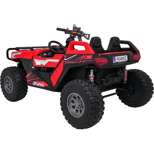 Elektromobilis Buggy Prospector 4x4 Strong, sarkans