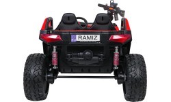 Elektromobilis Buggy Prospector 4x4 Strong, sarkans