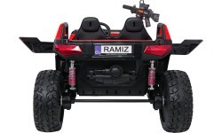 Elektromobilis Buggy Prospector 4x4 Strong, sarkans
