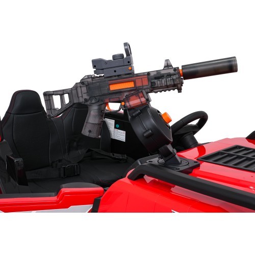 Elektromobilis Buggy Prospector 4x4 Strong, sarkans