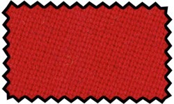 Бильярдное сукно Iwan Simonis 760, 165 см, ярко-красное (цена за 1 метр)