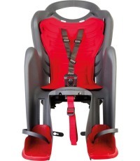 Bellelli Mr Fox rear-rack child bike seat dark grey