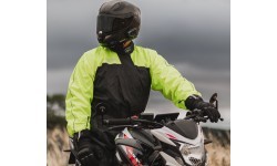 Водонепроницаемый мотокомбинезон Oxford Rain Seal, чёрный/жёлтый