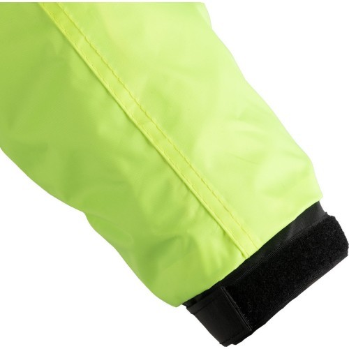 Ūdensizturīgs motociklista virsvalks Oxford Rain Seal, melns/dzeltens