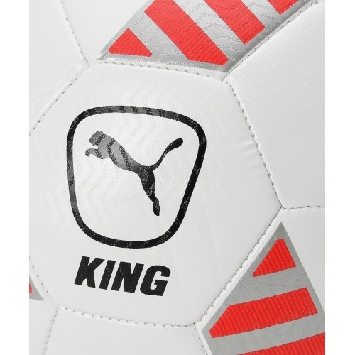 Футбольный мяч Puma King Ball White Grey Red 083997 02