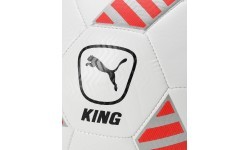 Puma King Ball Football White Grey Red 083997 02