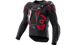 Gaisa spilvena veste Alpinestars Tech-Air Off-Road System, melna/sarkana