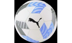 Футбольный мяч Puma King Ball, бело-чёрно-синий 083997 01