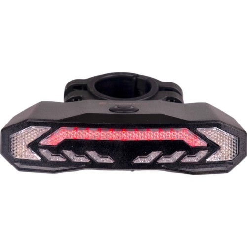 Rear Bike Light w/ Alarm & Turn Signals inSPORTline Suryah