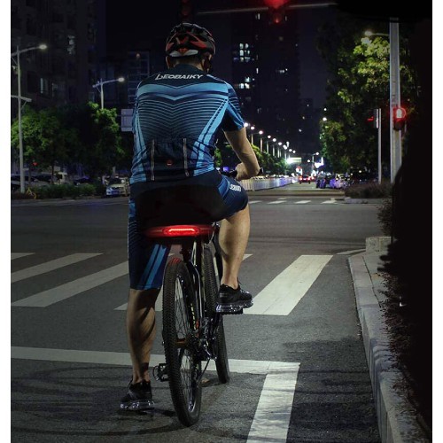 Rear Bike Light w/ Alarm & Turn Signals inSPORTline Suryah