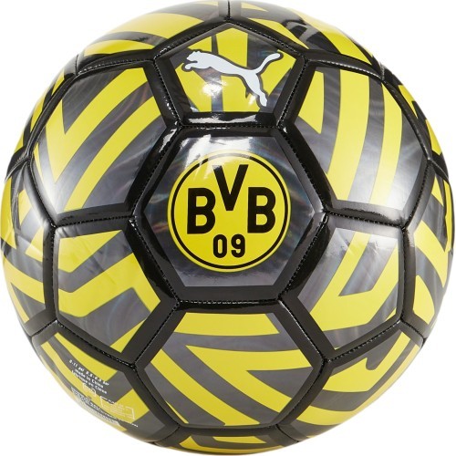Puma futbola bumba BVB Fan Ball Black Yellow 084096 01