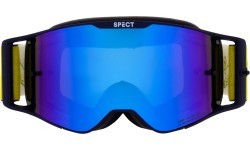 Motokrosa brilles Red Bull Spect Torp, matēti zilas, zilas spoguļlēcas