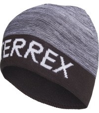 Adidas cepure Tx Logo Beanie pelēka FT6079