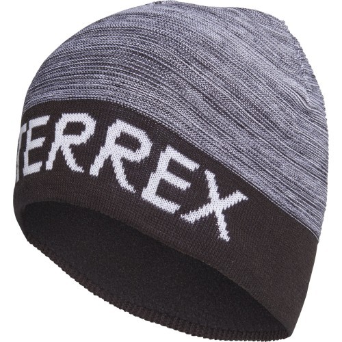Шапка Adidas Tx Logo Beanie серая FT6079