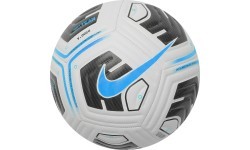 Nike Academy Team futbola bumba CU8047 102 melna balta zila