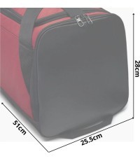 Nike NK Brasilia S Duff Sports Bag Red BA5335 657
