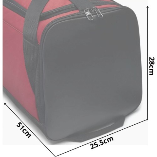 Nike NK Brasilia S Duff Sports Bag Red BA5335 657