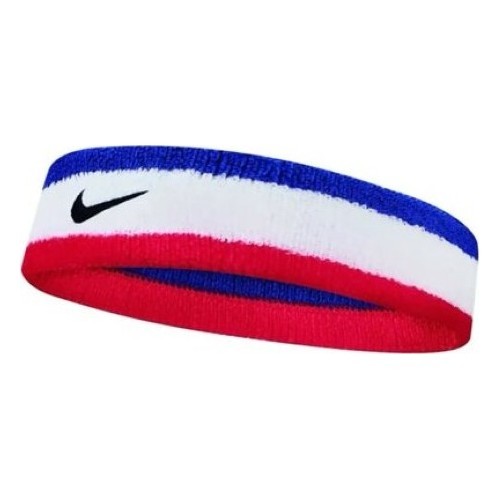 Nike Swoosh Headband White Blue Red N0001544 620