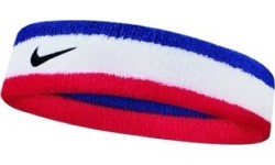 Nike Swoosh Headband White Blue Red N0001544 620
