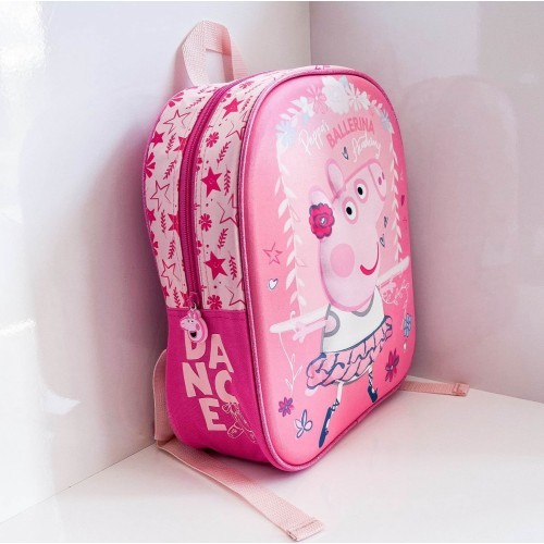 Disney Peppa Pig Ballerina Kids Backpack Pink PIG12301 3