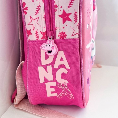 Disney Peppa Pig bērnu mugursoma Ballerina rozā PIG12301 3