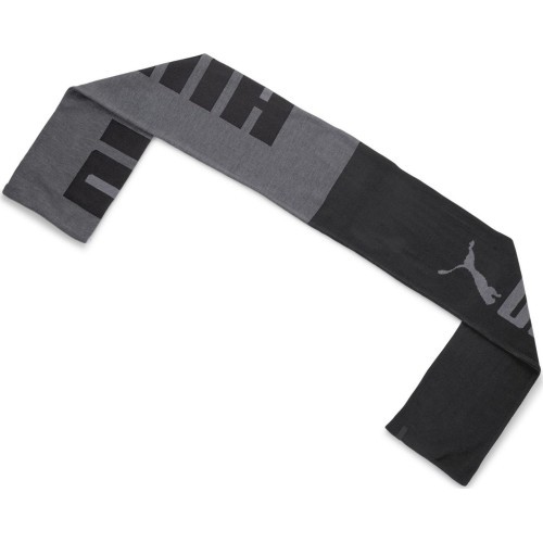 Шарф Puma Knit Scarf чёрно-серый 054057 01