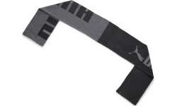 Puma Knit Scarf šalle, melns pelēks 054057 01