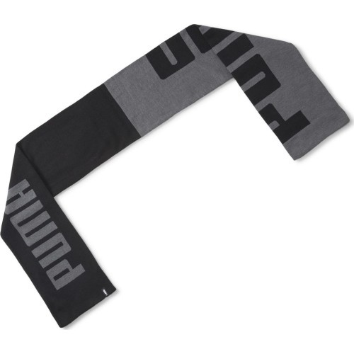 Puma Knit Scarf Black Grey 054057 01