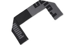 Puma Knit Scarf Black Grey 054057 01