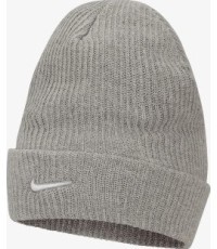 Шапка Nike U NSW Beanie Utility Swoosh серая DV3342 063