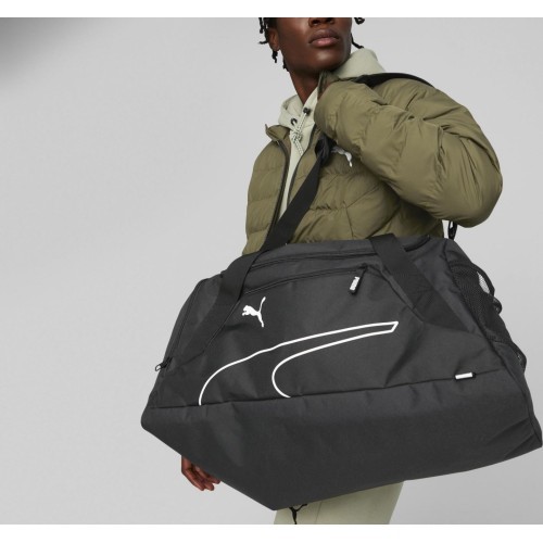 Puma Fundamentals Sports Bag M Black 079237 01